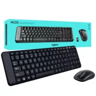 COMBO CLAVIER SOURIS SANS FIL LOGITECH MK220