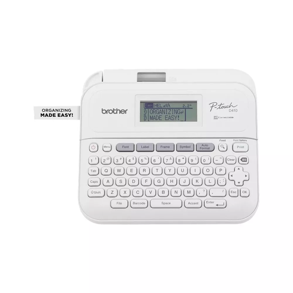 Etiqueteuse Compacte Brother PT-D410 Blanc