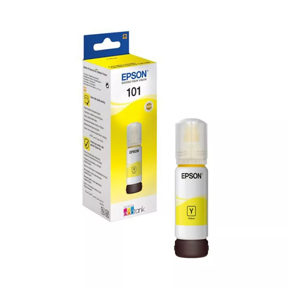 Bouteille D'encre Original EPSON 101 - Yellow