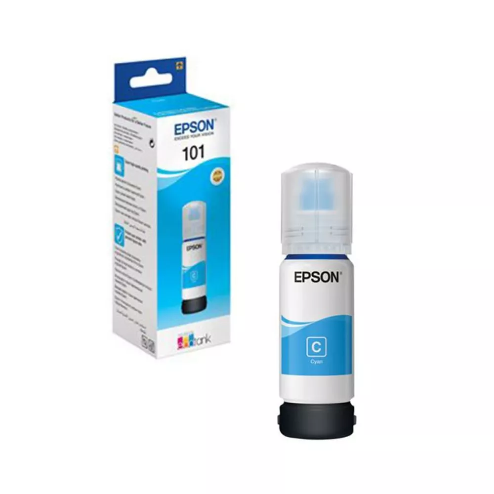 Bouteille D'encre Original EPSON 101 - Cyan