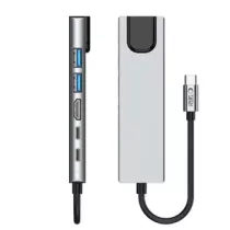 ADAPTATEUR 6 EN 1 TYPE C VERS RJ45