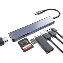 ADAPTATEUR TYPE C 7 IN 1