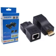 HDMI EXTENDER CAT5/6 30M BLACK