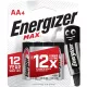 Piles Energizer Max E91 BP4...