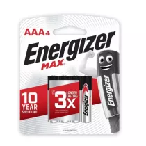 Piles Energizer Max E92 BP4...