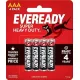 PILES EVEREADY 1212 BP4 AAA.