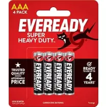 PILES EVEREADY 1212 BP4 AAA.