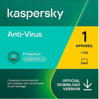 KASPERSKY ANIVIRUS 1 POSTE 1 AN